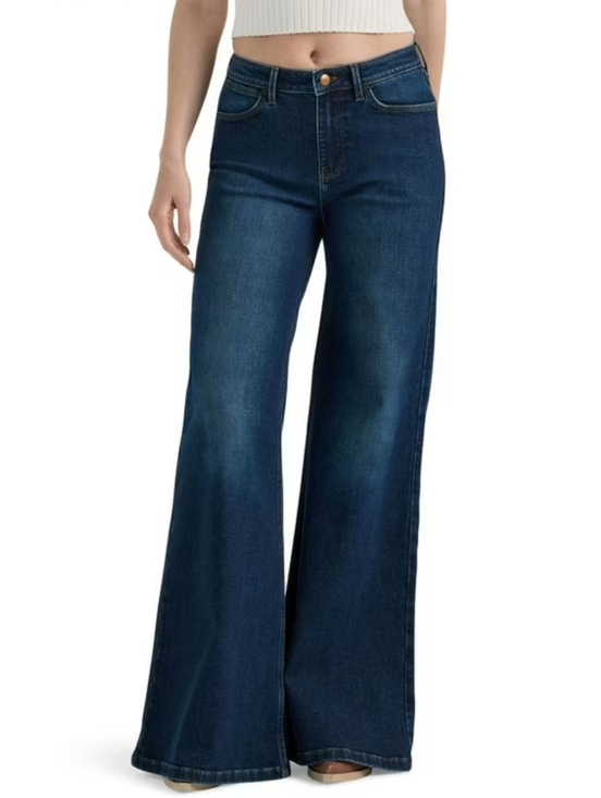 Wrangler Denim - Wrangler Wide Leg Flare Jeans In Paisley New With Tags